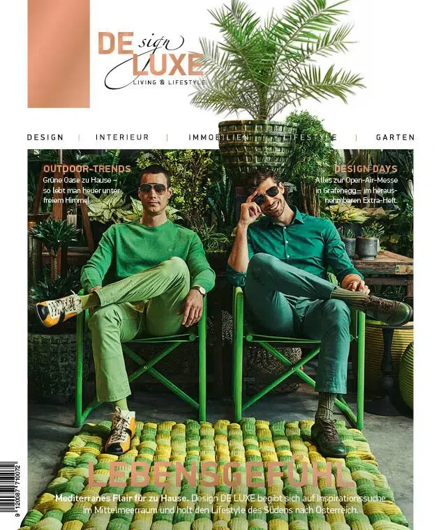 Cover  Design DE LUXE ISSUE 14 • Frühjahr/Sommer 2025